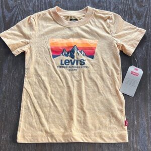 Levi's Kids Tan Mountain Graphic Tee